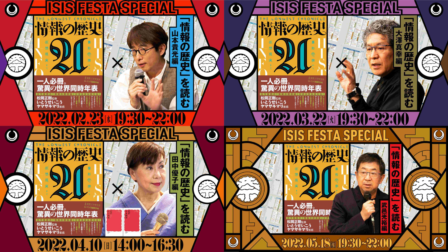 「『情報の歴史21』を読む」イベントシリーズ アーカイブ動画Vol.1