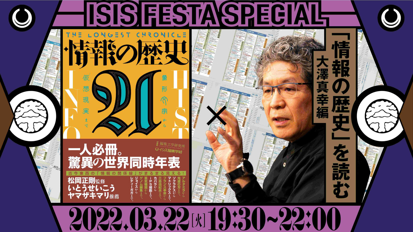 「情報の歴史21」を読む 第二回大澤真幸篇アーカイブ動画